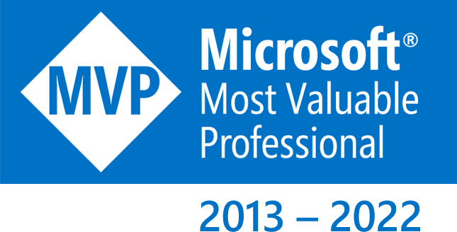 Microsoft MVP 2013–2022